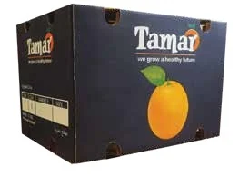 Tamar branded fresh produce carton by EGAST